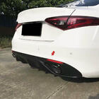 Alfa Romeo Giulia 2016-2022 Dyfuzor tylnego zderzaka Lip Carbon V2 (Carbon) zdjęcia 4