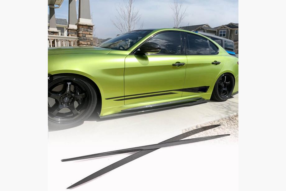 Alfa Romeo Giulia 2016-2022 Progi Boczne (do Base/Sport, Plastik) Image