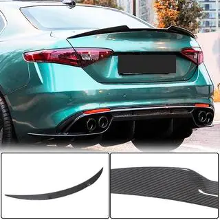 Spoiler V5 (Suchy Carbon) Alfa Romeo Giulia 2016-2022 zdjęcia 2