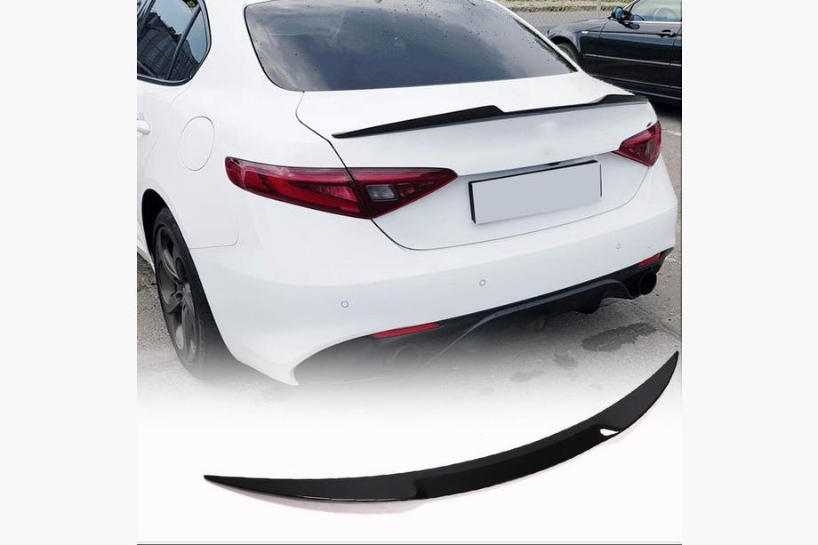 Alfa Romeo Giulia 2016-2022 Spoiler V1 (Plastik) Image