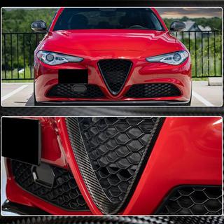 Nakładka na grill (dla Base, Suchy Carbon) Alfa Romeo Giulia 2016-2022 zdjęcia 4