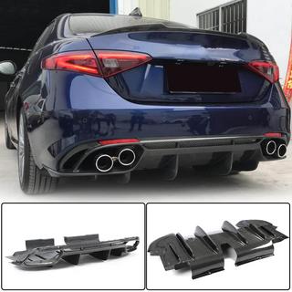 Dyfuzor tylnego zderzaka V1 (do Base, Carbon) Alfa Romeo Giulia 2016-2022 zdjęcia 1
