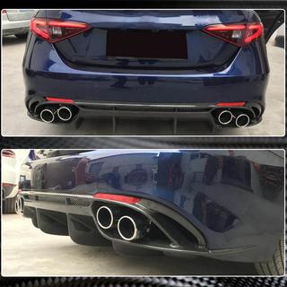 Dyfuzor tylnego zderzaka V1 (do Base, Carbon) Alfa Romeo Giulia 2016-2022 zdjęcia 4