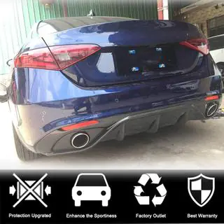 Dyfuzor tylnego zderzaka (do Sport, Carbon) Alfa Romeo Giulia 2016-2022 zdjęcia 3