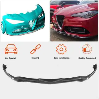 Nakładka na Zderzak Przedni Lip V2 (do Sport, Carbon) zdjęcia 3