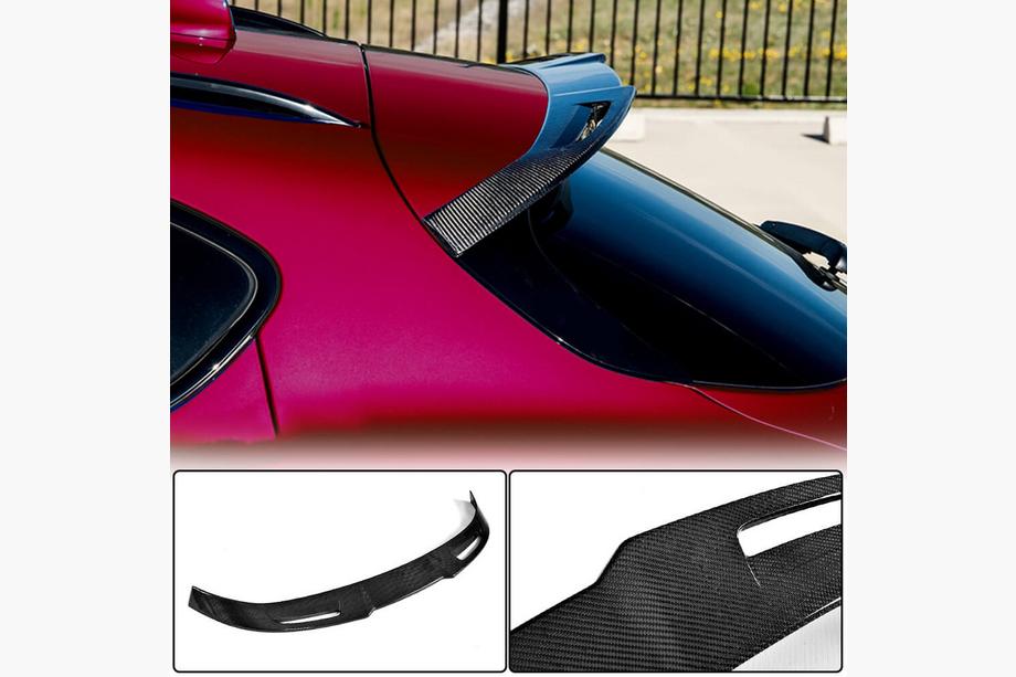 Alfa Romeo Stelvio 2016- Spoiler V4 (2017-2023, Carbon) Image