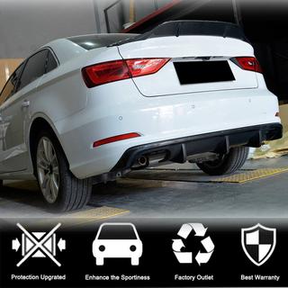 Dyfuzor tylnego zderzaka V2 (do Base Sedan 2012-2016, Carbon) zdjęcia 2