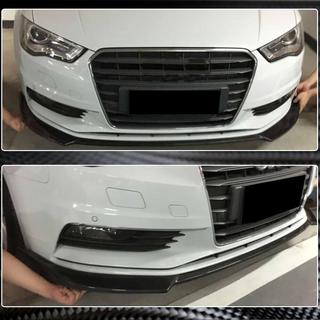 Dokładka przedniego zderzaka Lip V1 (do Base 2012-2016 Sedan, Carbon) zdjęcia 3