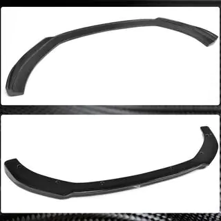 Dokładka przedniego zderzaka Lip V1 (do Base 2012-2016 Sedan, Carbon) zdjęcia 4
