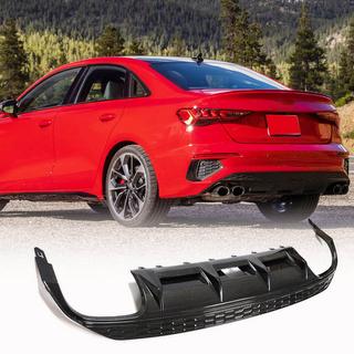 Dyfuzor tylnego zderzaka V2 do S-Line Sedan 2020-2023 (Carbon) zdjęcia 1