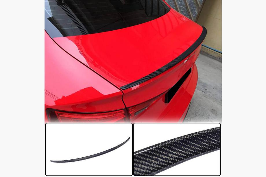 Audi A3 2012-2020 Spoiler tylnej klapy bagażnika (FRP) Image
