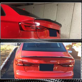 Spoiler V4 (do Sedan, karbon) zdjęcia 4