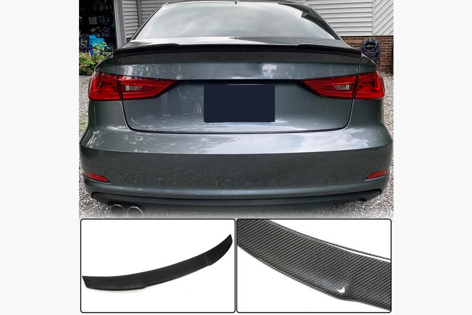 Audi A3 2012-2020 Spoiler V4 (do Sedan, karbon) Zdjęcia 1