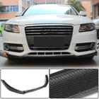 Audi A4 B8 2007-2015 Nakładka na przedni zderzak Lip (do Base 2007-2011, Carbon) zdjęcia 1
