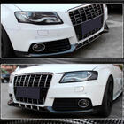 Audi A4 B8 2007-2015 Nakładki Flap na przedni zderzak (do Base 2007-2011, Carbon) zdjęcia 3