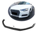 Audi A4 B9 2015-2024 Dokładka zderzaka przedniego Lip V1 (do Base Sedan 2015-2019, Carbon) zdjęcia 1