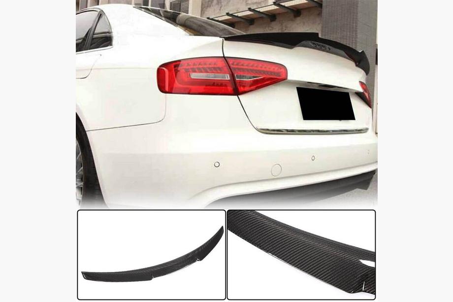 Audi A4 B8 2007-2015 Spojler V1 (do Base 2011-2015, Carbon) Image