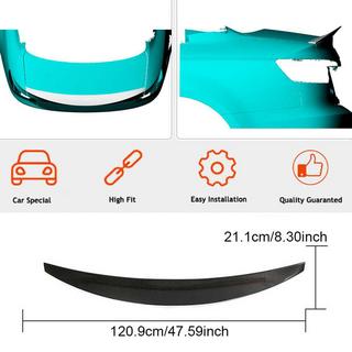 Spoiler V1 (do Sedan, Carbon) zdjęcia 4