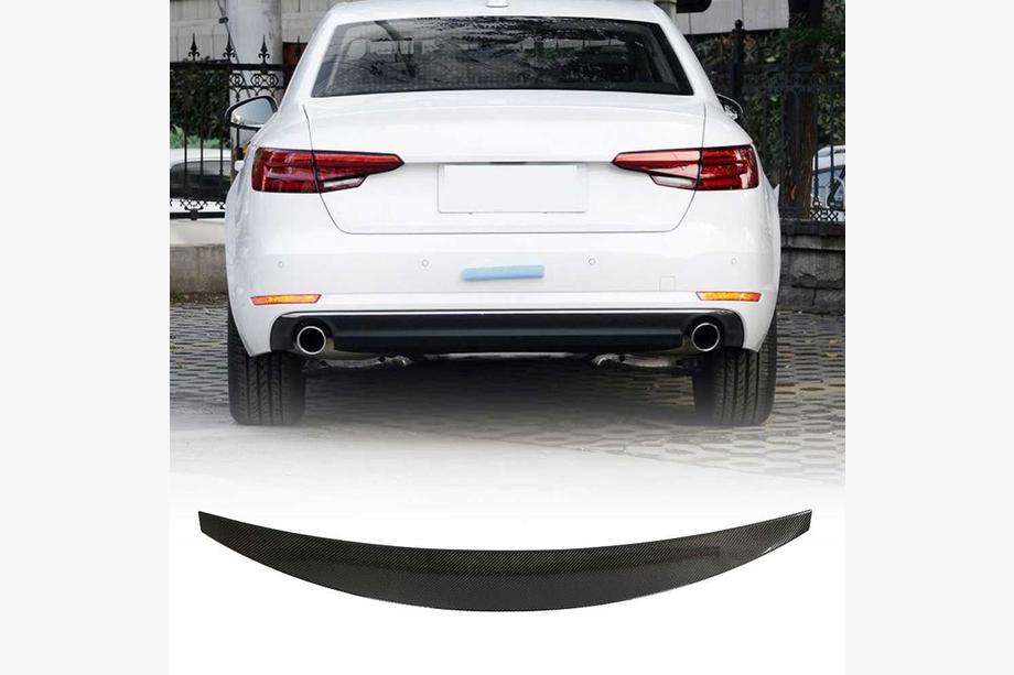 Audi A4 B9 2015-2024 Spoiler V1 (do Sedan, Carbon) Image