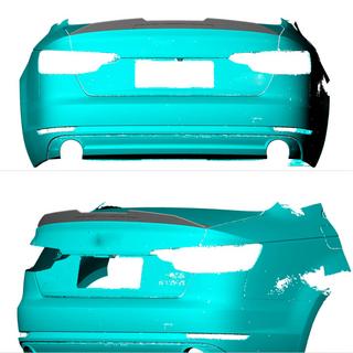 Spoiler V4 (do Sedan, carbon) zdjęcia 2