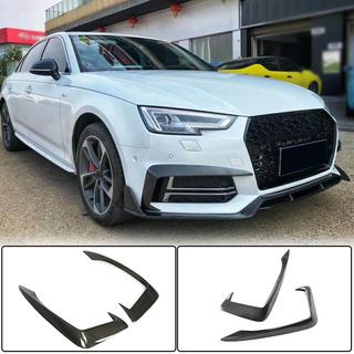 Nakładki na halogeny V2 (do S-Line Sedan 2015-2019, Carbon) zdjęcia 1
