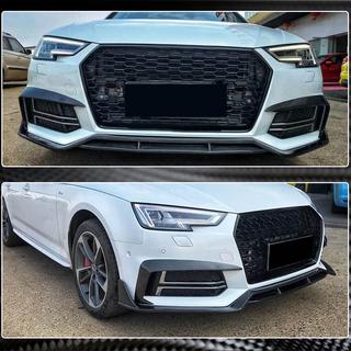 Nakładki na halogeny V2 (do S-Line Sedan 2015-2019, Carbon) zdjęcia 4