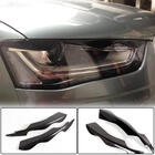 Audi A4 B8 2007-2015 Brewki na reflektory (2011-2015, Carbon) zdjęcia 1