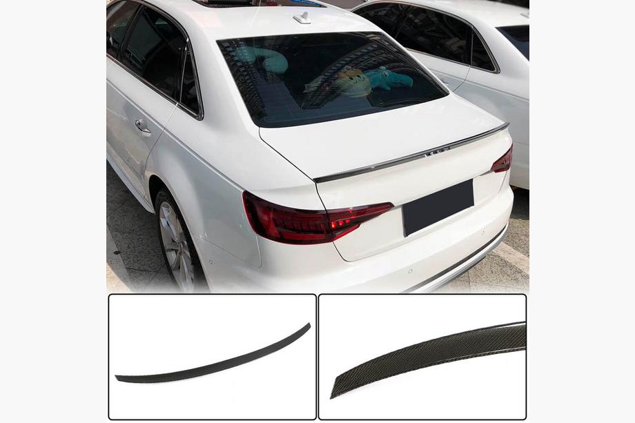 Audi A4 B9 2015-2024 Spoiler V7 (do sedana, karbon) Image