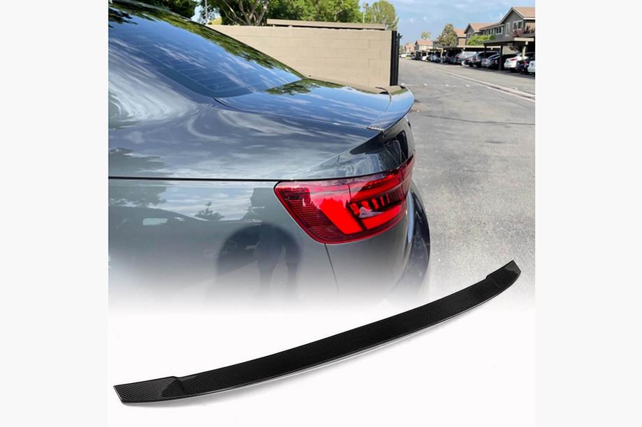 Audi A4 B9 2015-2024 Spoiler V5 (do Sedan, Carbon) Image