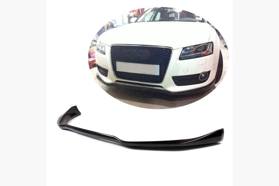 Audi A5 2007-2015 Nakładka na przedni zderzak Lip V2 (do Base 2007-2011, Carbon) Image