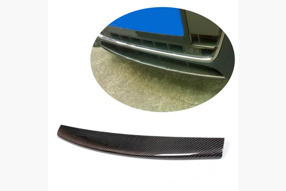 Audi A5 2007-2015 Nakładka Zderzaka Przedniego Lip V1 (do Base 2007-2011, Carbon) Image