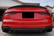 Audi A5 2016-2025 Spojler V6 (do Sportback, Carbon) zdjęcia 2