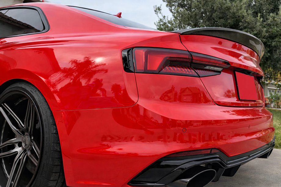 Audi A5 2016-2025 Spojler V6 (do Sportback, Carbon) Image