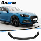 Audi A5 2016-2025 Nakładka na przedni zderzak Lip V2 (do S-Line 2016-2020, Carbon) zdjęcia 1