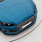 Audi A5 2016-2025 Nakładka na przedni zderzak Lip V2 (do S-Line 2016-2020, Carbon) zdjęcia 2