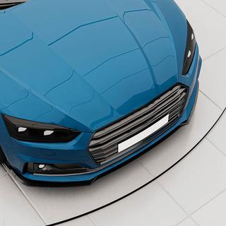 Nakładka na przedni zderzak Lip V2 (do S-Line 2016-2020, Carbon) zdjęcia 2