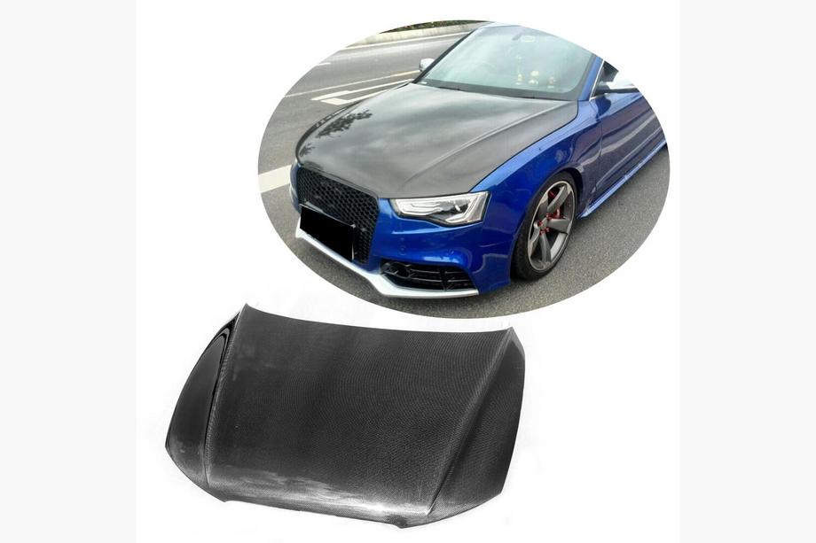Audi A5 2007-2015 Maska silnika (2012-2015, Carbon) Image