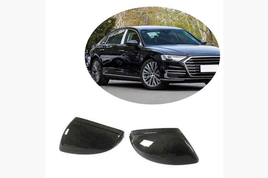 Audi A6 C8 2018–2025 Nakładki Lusterek V1 (Carbon) Image