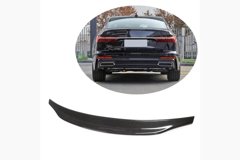 Audi A6 C8 2018–2025 Spoiler V4 (do Sedan, karbon) Image