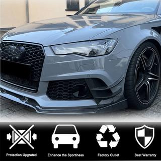 Nakładki na przedni zderzak (do RS6, 4 szt, Carbon) zdjęcia 2