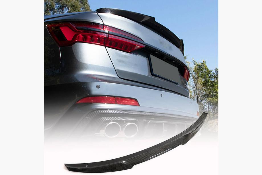 Audi A6 C8 2018–2025 Spoiler V2 (do sedana, carbon) Image