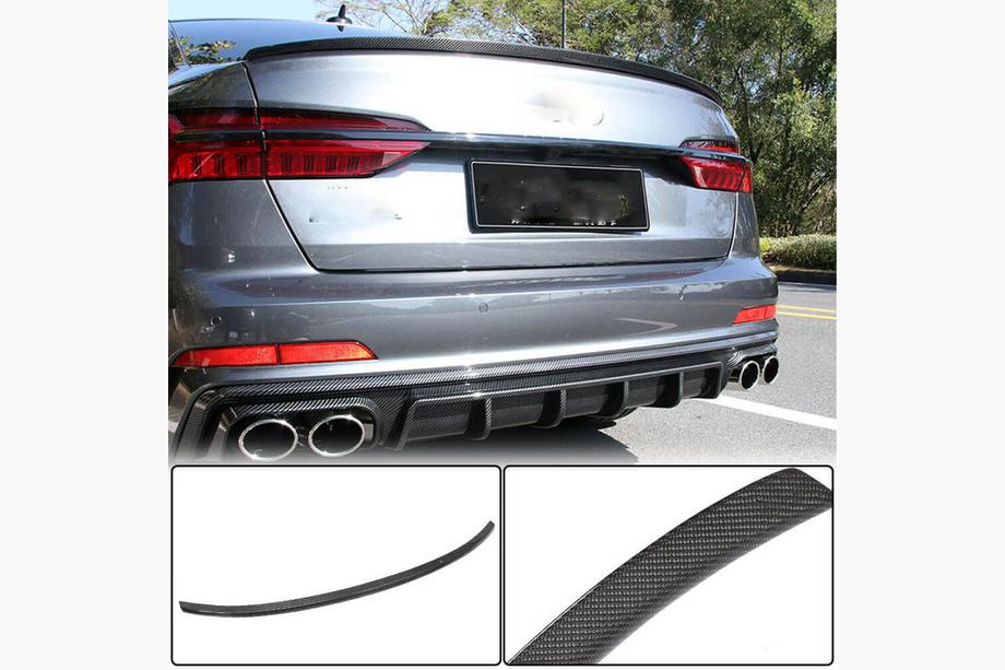 Audi A6 C8 2018–2025 Spoiler tylny V3 (do Sedan, Carbon) Image