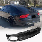 Audi A7 2010-2018 Dyfuzor tylnego zderzaka V2 (do S-Line, 2010-2014, Carbon) zdjęcia 1