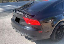 Audi A7 2010-2018 Dyfuzor tylnego zderzaka V2 (do S-Line, 2010-2014, Carbon) zdjęcia 5