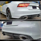 Audi A7 2010-2018 Dyfuzor tylnego zderzaka V3 (do S-Line, 2010-2014, Carbon) zdjęcia 4