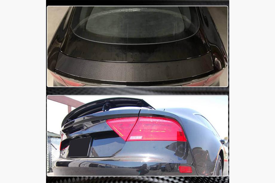 Audi A7 2010-2018 Spojler V2 (Carbon) Zdjęcia 4
