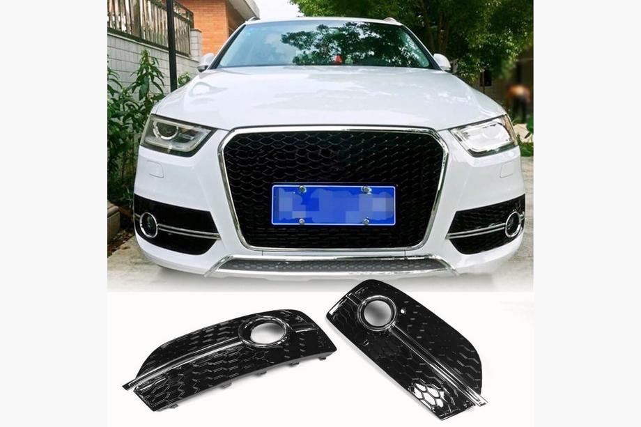 Audi Q3 2011-2019 Nakładki na Światła Przeciwmgielne (ABS) Image
