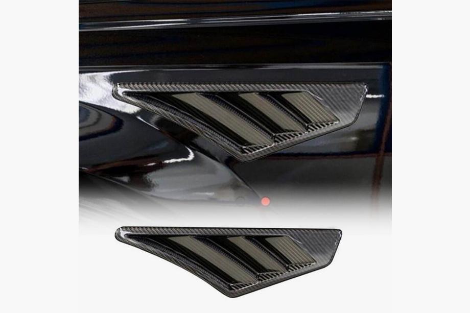Audi Q8 2018- Nakładki na błotniki (2019-2022, Suchy karbon) Image