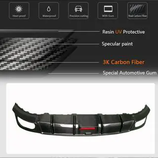 Dyfuzor Zderzaka Tylnego (Carbon) zdjęcia 3