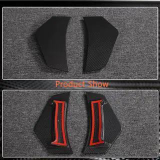 Splittery tylnego zderzaka (do Spyder 2020+, Carbon) zdjęcia 4